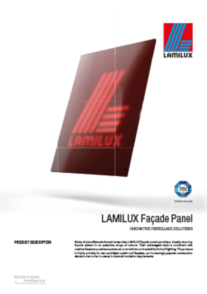 LAMILUX Façade panel