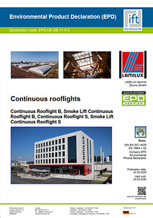 EPD Continuous Roofligth B / - S