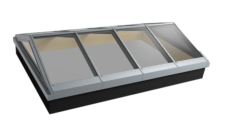 Glastak LAMILUX Glass Roof Passivhusstandard Glastak LAMILUX Glass Roof Passivhusstandard