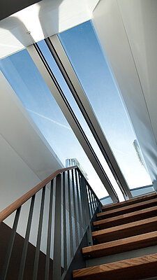 Fönster för platt tak som Takutgång Komfort Duo