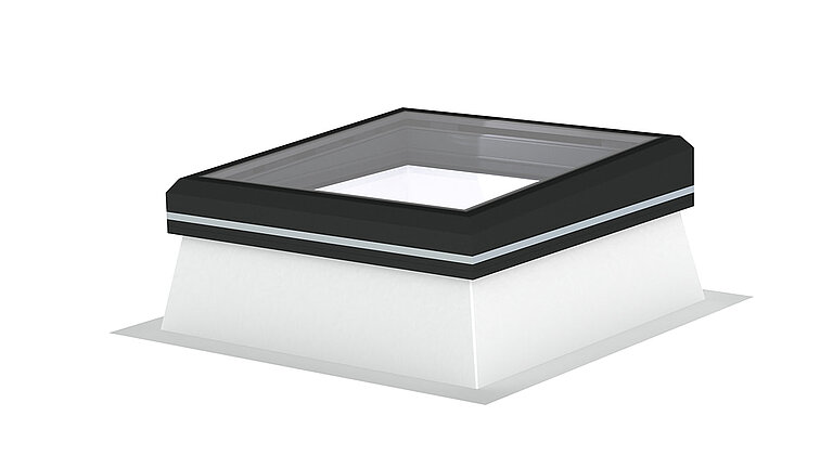 Glass Skylight FE 3° med aluminiumram