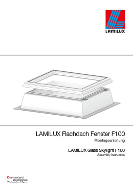 Glass Skylight F100
